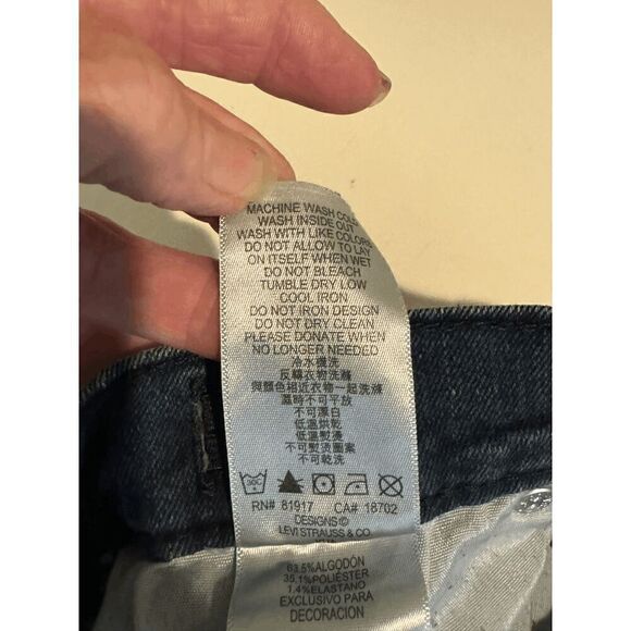 Levi's Boys 511Slim ‎ 12REG 26x26 Blue Straight Leg - Picture 5 of 7